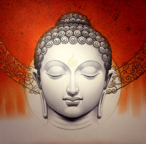 Serene Buddha - Framed Prints