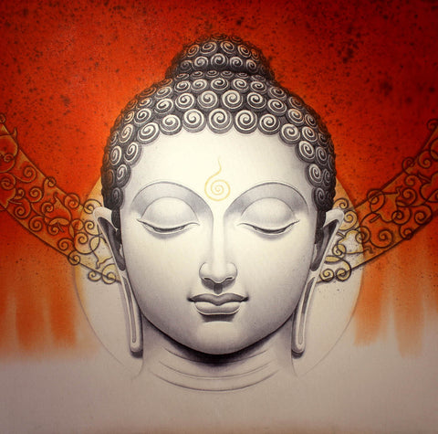 Serene Buddha - Canvas Prints