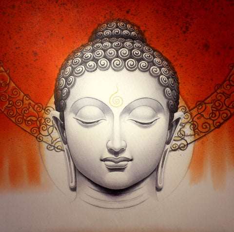 Serene Buddha by Aditi Musunur