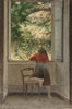 Girl At The Window - Canvas Prints