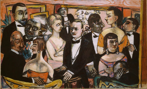 Paris Society by Max Beckmann