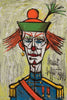 Jojo The Clown (Le Clown Jojo) - Bernard Buffet - Expressionist Painting - Framed Prints