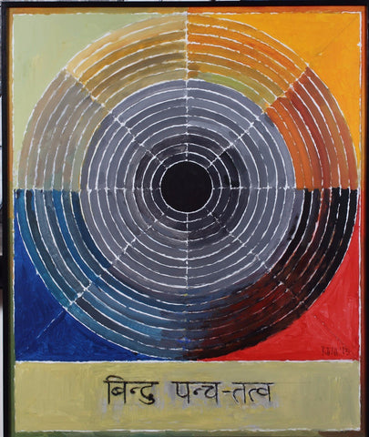 Bindu Panch Tatva - Life Size Posters by Sayed Haider Raza