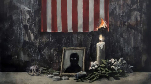 Black Lives Matter - George Floyd Tribute - Banksy - Pop Art - Framed Prints