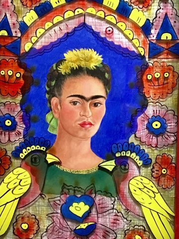 The Frame - (El marco) by Frida Kahlo - Life Size Posters