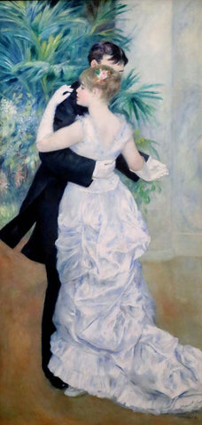 Dance In The City - (La Danse a La Ville) by Pierre-Auguste Renoir