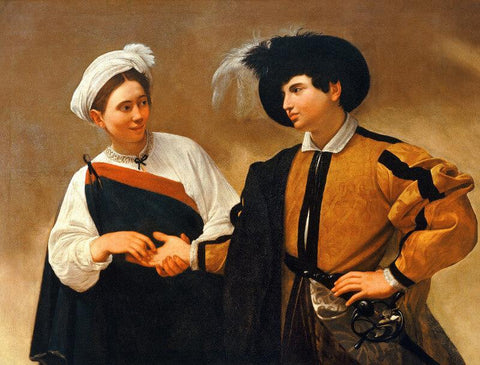 The Fortune Teller - Canvas Prints by Caravaggio