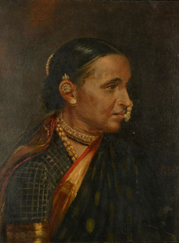 Marathi Lady - M V Dhurandhar - Posters by M. V. Dhurandhar