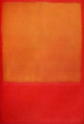 Ochre and Red on Red - Mark Rothko - Color Field Painting by Mark Rothko