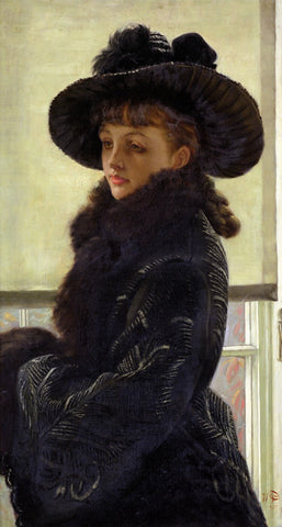 Mavourneen (Portrait Of Kathleen Newton) - Life Size Posters by James Tissot