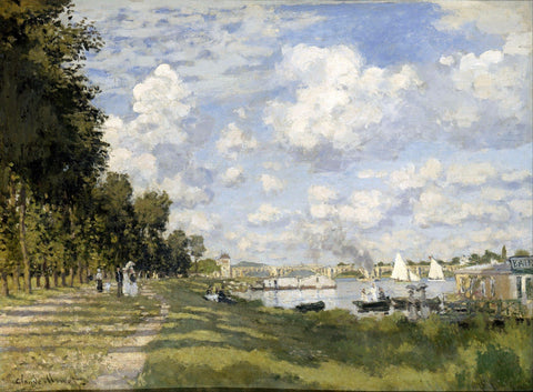 Le bassin dArgenteuil - Large Art Prints by Claude Monet