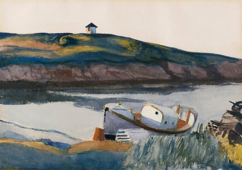 Coast Guard Cove by Edward Hopper