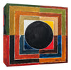 S H Raza Set Of 4 Art Works - Nidhi, Bindu, Sanmati, Bindu VII - Canvas Gallery Wrap - ( 12 x 12 inches ) Final Size each