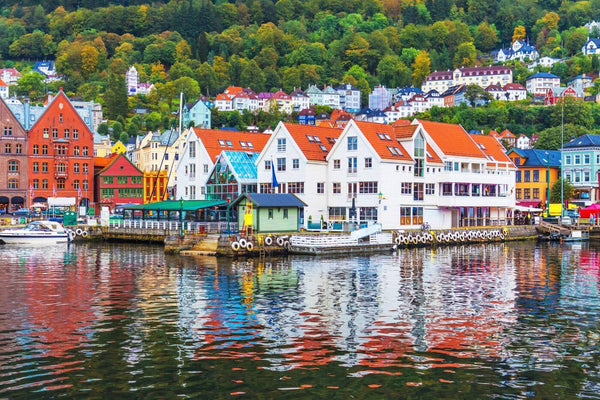 Bergen Norway - Canvas Prints