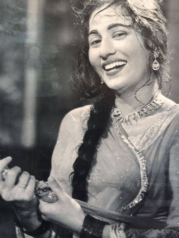 Madhubala - Classic - Bollywood Art Poster - Posters by Brooke