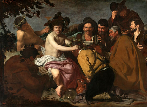 Los Borrachos -  (The Triumph of Bacchus) - Canvas Prints