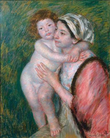Mother and Child 1914 by Mary Stevenson Cassatt