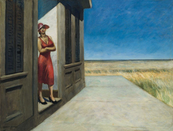 Edward Hopper - South Carolina Morning - Canvas Prints