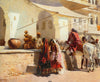 A Street Market Scene India - Art Prints