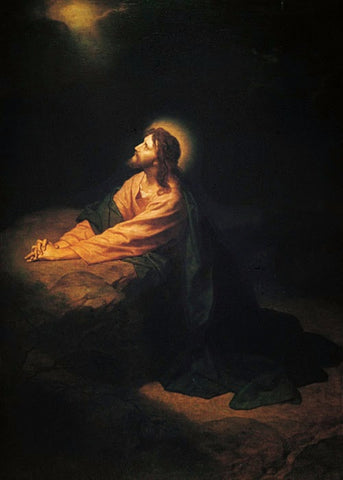 Christ In Gethsemane – Agony In The Garden by Heinrich Hofmann