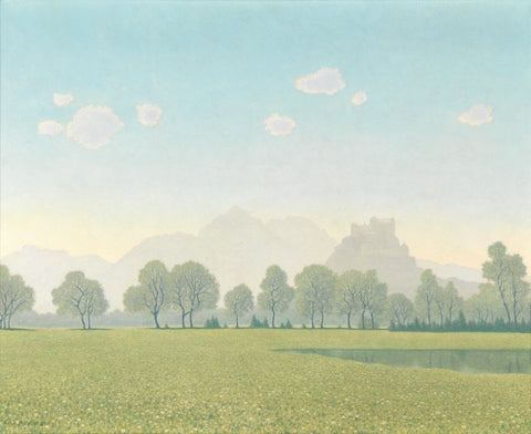 View of the Hohensalzburg Castle - Art Prints by Felix Heuberger