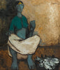 Fisher Woman - Canvas Prints