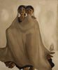 Two Sitting Girls - Art Prints