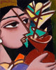 Woman With Vase - Art Prints