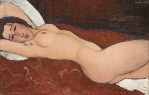 Reclining Nude - Large Art Prints by Amedeo Modigliani