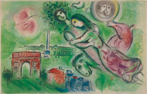 Romeo And Juliet by Marc Chagall