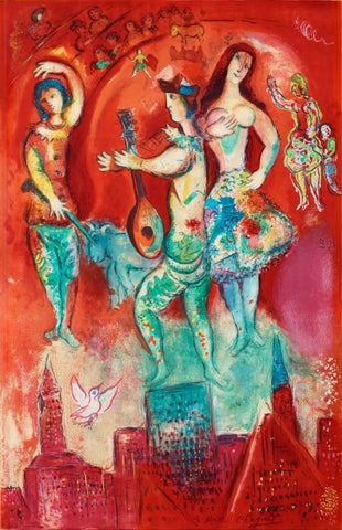 Carmen by Marc Chagall