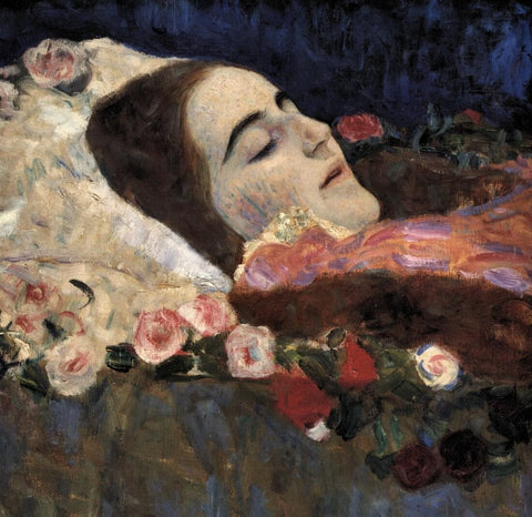 Ria Munk On Her Deathbed - Canvas Prints