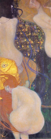 Goldfische - Large Art Prints by Gustav Klimt