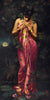 Untitled (Manas Kamal) - Hamen Mazumdar - Indian Masters Painting - Canvas Prints