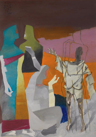 The Other Self - Life Size Posters by M F Husain