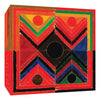 S H Raza Set Of 4 Art Works - Nidhi, Bindu, Sanmati, Bindu VII - Canvas Gallery Wrap - ( 12 x 12 inches ) Final Size each