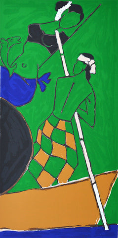 Kerala by M F Husain