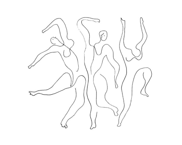 Three Dancers (Trois danseuses) – Pablo Picasso Painting - Framed Prints
