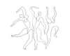 Three Dancers (Trois danseuses) – Pablo Picasso Painting - Large Art Prints