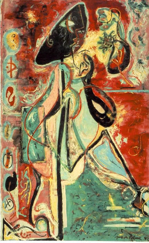 The Moon Woman - Jackson Pollock by Jackson Pollock