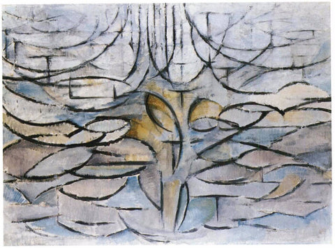 The Flowering Apple Tree - Life Size Posters by Piet Mondrian