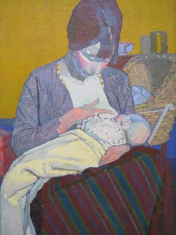 Mother and Child - II - Life Size Posters by Harold Gilman