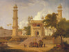 Indian Temple Said To Be Mosque, Muttra - Canvas Prints