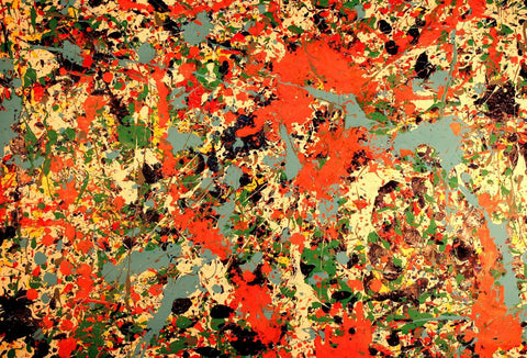 Jackson Pollock X5 - Life Size Posters by Jackson Pollock