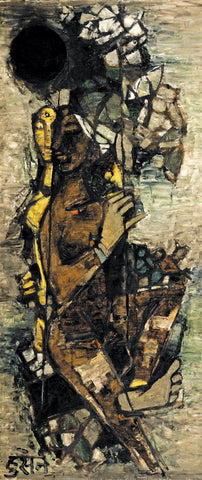 Jhoola - Life Size Posters by M F Husain