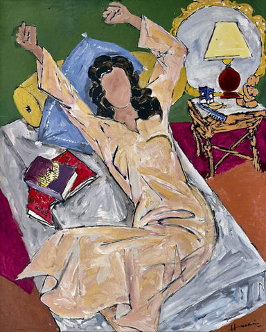 Sleep by M F Husain