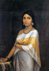 Kerala Royal Lady - Raja Ravi Varma Painting - Vintage Indian Art - Framed Prints