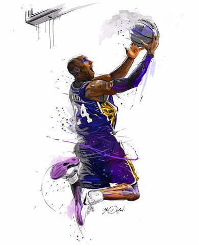 Spirit Of Sports - Greatest Basketball Legend Kobe Bryant by Kimberli Verdun
