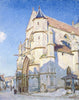 L'Eglise de Moret - Canvas Prints