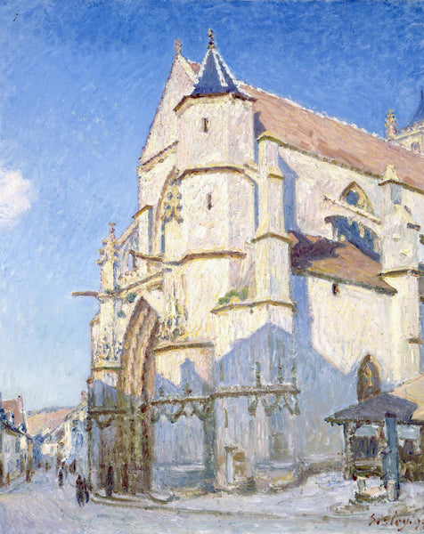 L'Eglise de Moret - Art Prints